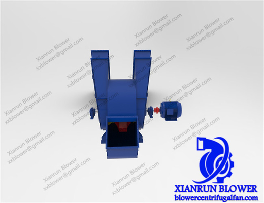 Induced Draft Double Inlet Centrifugal Fan 960-2900rpm สำหรับหม้อไอน้ำอุตสาหกรรม