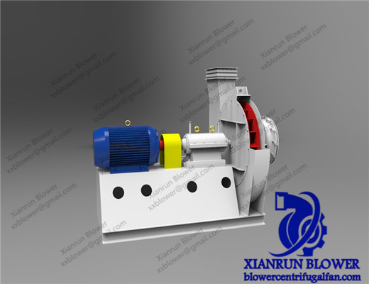 Q235 เครื่องเป่าลมแรงเหวี่ยงแรงดันสูง 350KW สำหรับอุตสาหกรรมหม้อไอน้ำ