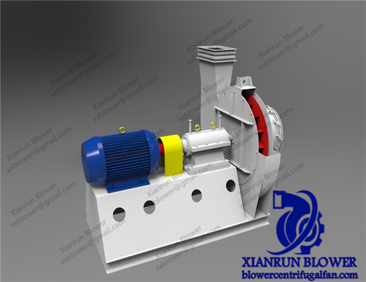 Q235 เครื่องเป่าลมแรงเหวี่ยงแรงดันสูง 350KW สำหรับอุตสาหกรรมหม้อไอน้ำ