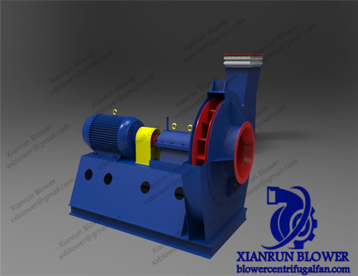 เครื่องเป่าลมแรงดันสูงโค้งย้อนกลับ 760rpm-2900rpm รับประกัน 1 ปี