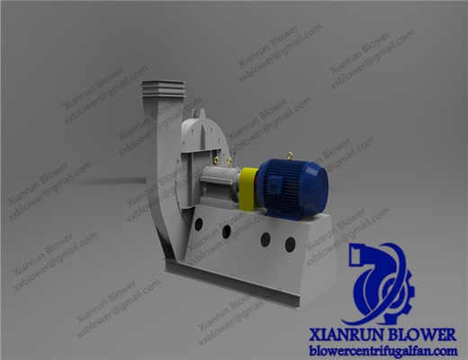 เครื่องเป่าลมแรงดันสูงโค้งย้อนกลับ 760rpm-2900rpm รับประกัน 1 ปี