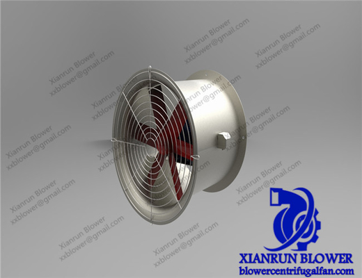 ระบบระบายความร้อน Axial Exhaust Fans อุตสาหกรรมเสียงรบกวนต่ำ Bifurcated Axial Fan