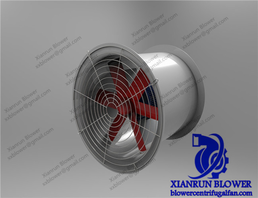 ระบบระบายความร้อน Axial Exhaust Fans อุตสาหกรรมเสียงรบกวนต่ำ Bifurcated Axial Fan