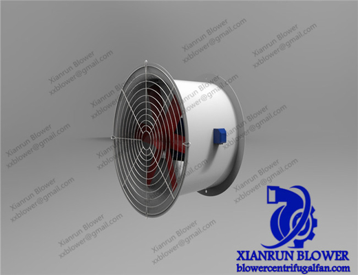 ระบบระบายความร้อน Axial Exhaust Fans อุตสาหกรรมเสียงรบกวนต่ำ Bifurcated Axial Fan