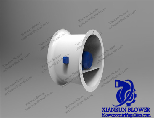 พัดลมแบบอินไลน์แบบป้องกันการระเบิด HVAC Industrial Axial Blower