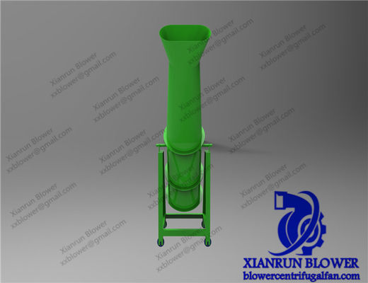 พัดลมแกนอุตสาหกรรมที่ให้การเคลื่อนไหวของอากาศและการทํางานในการเย็นสําหรับการเย็นหมุนและการใช้งานกระบอกเตาปูนซีเมนต์