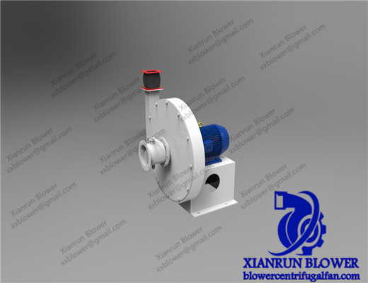 Q235 เครื่องเป่าลมแรงดันสูงปริมาณสูง 350KW สำหรับหม้อไอน้ำอุตสาหกรรม