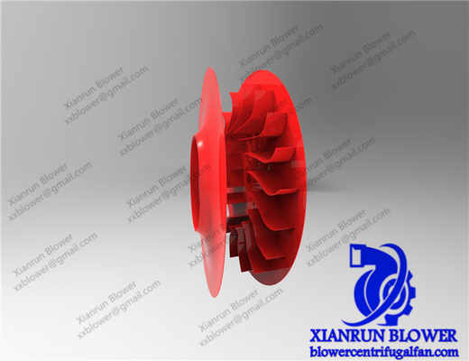 โรงงานปูนซิเมนต์ Centrifugal Blower Impeller 400mm-3500mm Wear Resisting