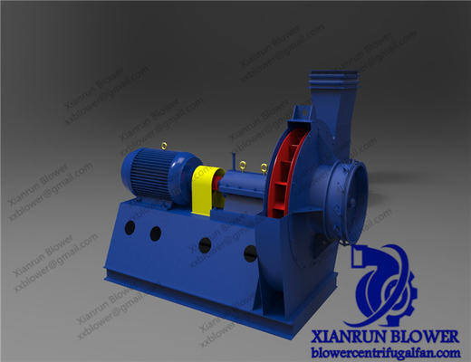 5 - 350KW พัดลมอุตสาหกรรมแบบกำหนดเอง 220V 660V สำหรับเก็บฝุ่น