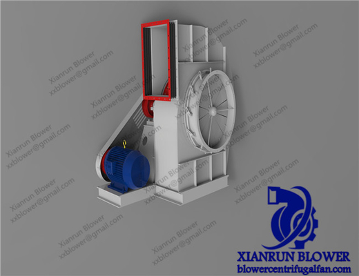 5 - 350KW พัดลมอุตสาหกรรมแบบกำหนดเอง 220V 660V สำหรับเก็บฝุ่น