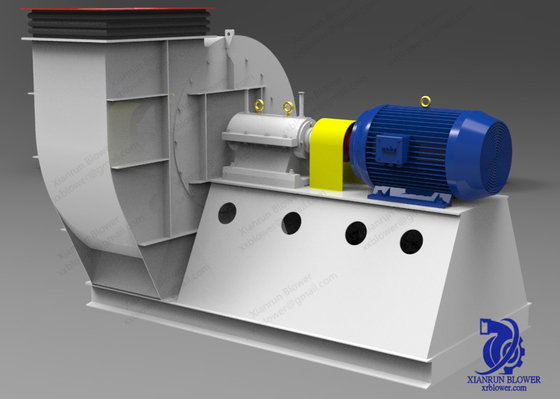 5 - 350KW พัดลมแรงเหวี่ยงอุตสาหกรรมแรงดันสูง 220V 380V สำหรับเครื่องเป่า