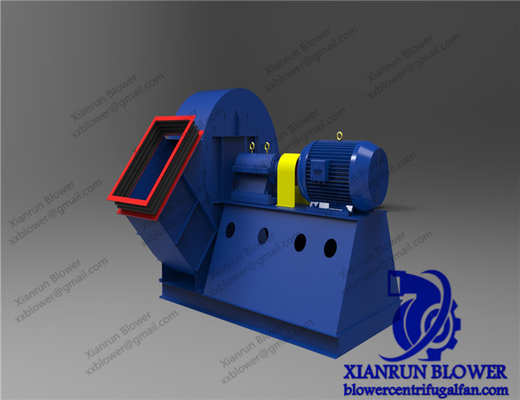 พัดลมแบบแรงเหวี่ยงอุตสาหกรรมสำหรับงานหนัก 560rpm-2900rpm สำหรับเครื่องเป่า