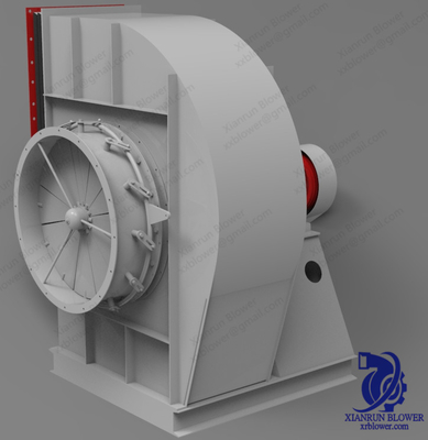 พัดลมแบบแรงเหวี่ยงขาเข้าแบบเอียงย้อนกลับ 5KW - 350KW ISO 9001 Approved
