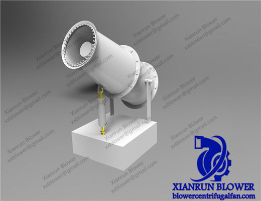 พัดลมเย็นเตาอบหมุน พัดลมแกนอุตสาหกรรมความจุสูง สําหรับระบบระบายอากาศและระบายน้ําขนาดใหญ่ พัดลมประสิทธิภาพสูง