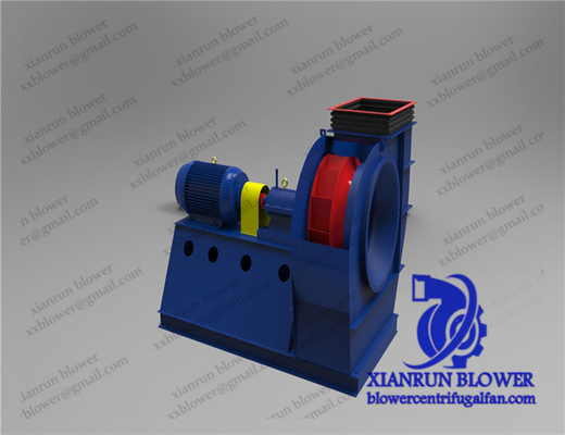 560rpm - 2900rpm พัดลมแบบแรงเหวี่ยงอุณหภูมิสูงสำหรับอุตสาหกรรมหม้อไอน้ำ