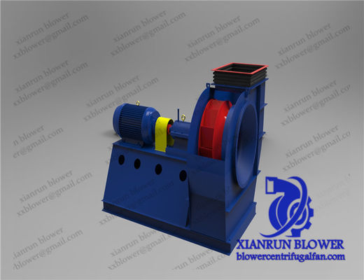 พัดลมอุตสาหกรรมแบบแรงเหวี่ยง พร้อมเส้นผ่านศูนย์กลางใบพัด 90-3500 มม. สำหรับช่วงอุณหภูมิอากาศ 20-1000 องศาเซลเซียส พัดลมแรงเหวี่ยงอุณหภูมิสูง