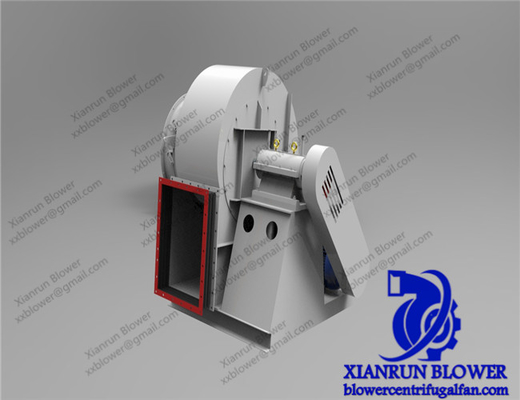 พัดลมแบบแรงเหวี่ยงย้อนกลับเหล็กกล้าคาร์บอน 5KW - 350KW สี Customized