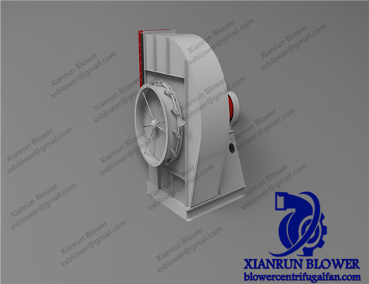 พัดลม Radial Radial โค้งย้อนกลับ 440V 480V 660V Belt Drive Fan
