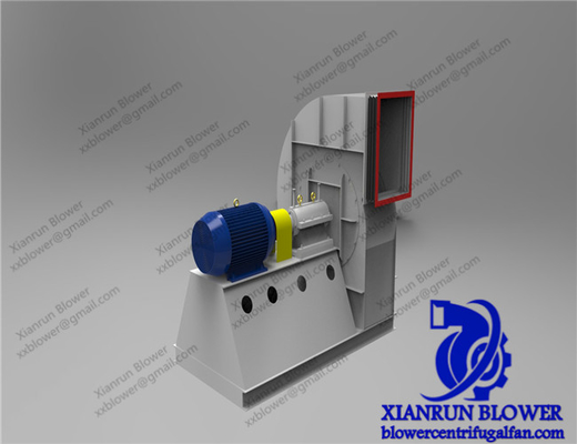 Induced Draft พัดลมแบบแรงเหวี่ยงอุณหภูมิสูง 350KW สำหรับหม้อไอน้ำ