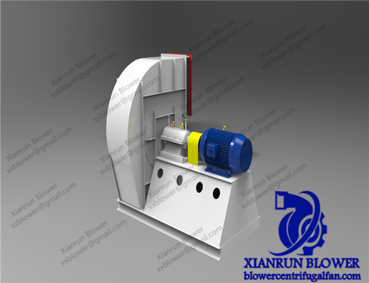 Induced Draft พัดลมแบบแรงเหวี่ยงอุณหภูมิสูง 350KW สำหรับหม้อไอน้ำ